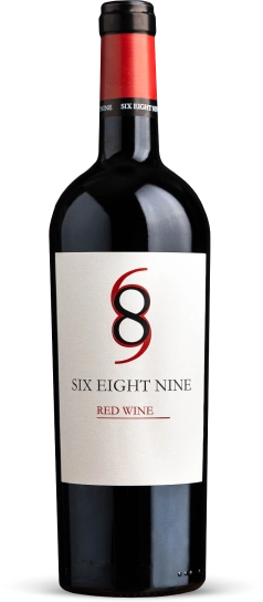 Six Eight Nine Red Wine small bottle