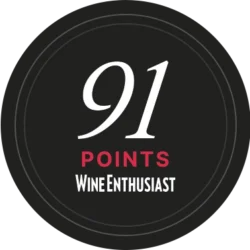 91 Points - Wine Enthusiast